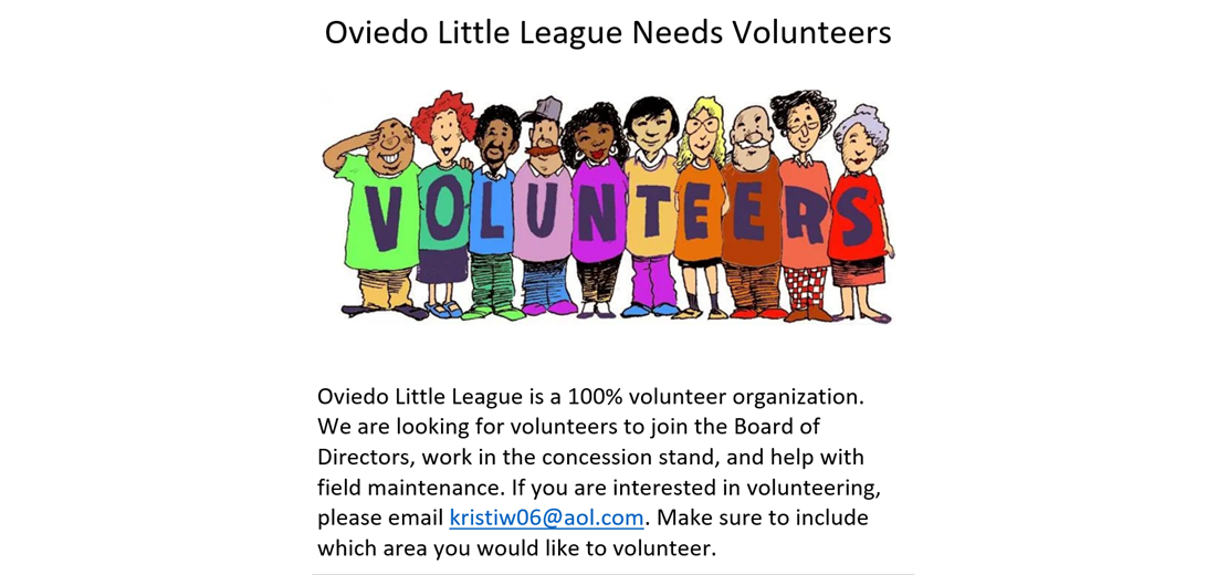 Volunteers Needed